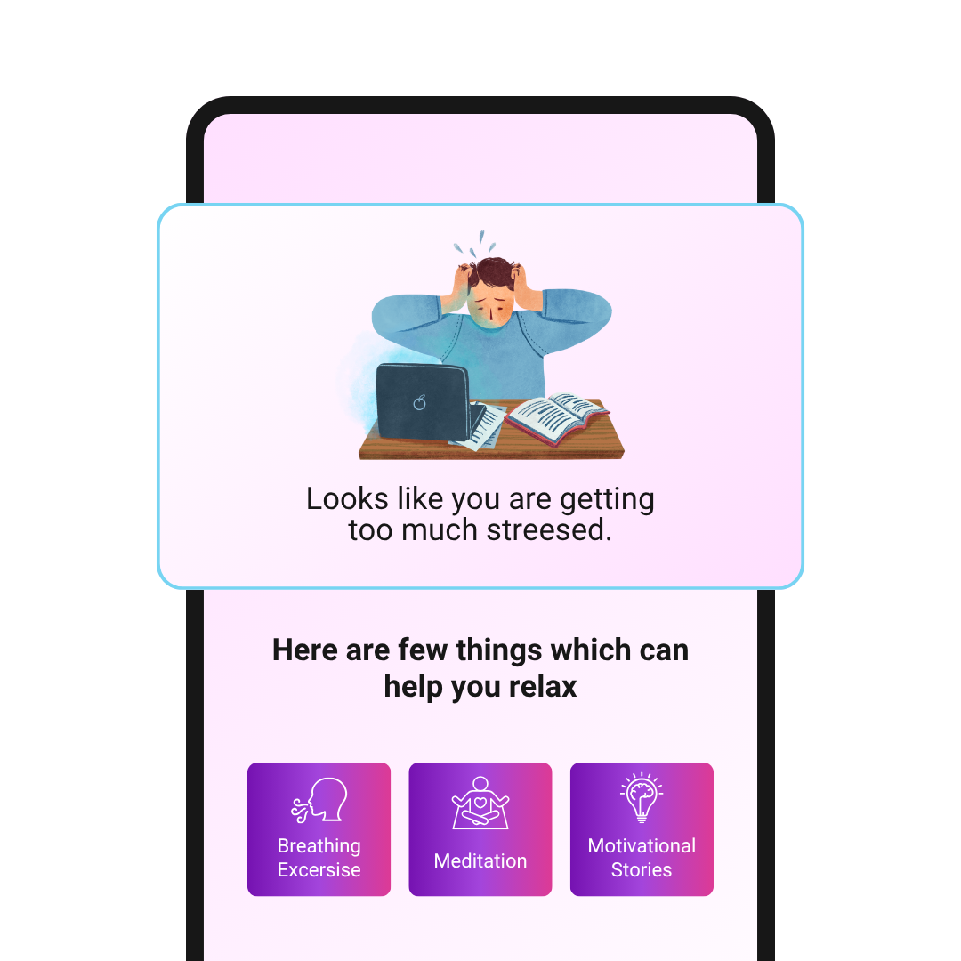 Student Mental Health Support Illustration